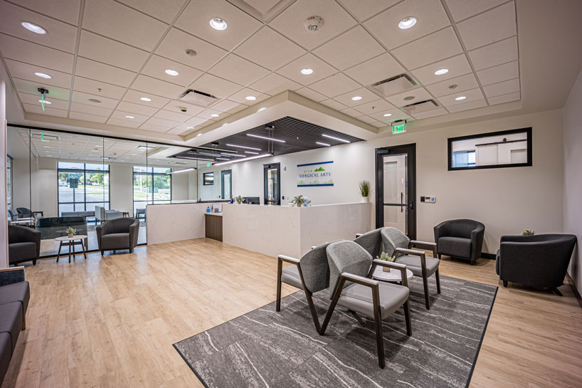 Vero Dental Lehi Utah dentist office building reception and waiting area